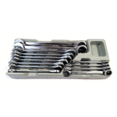 Jeu de 13 clés plates mixtes à cliquet réversible de 8 à 22 mm FORSAGE  FT51310F