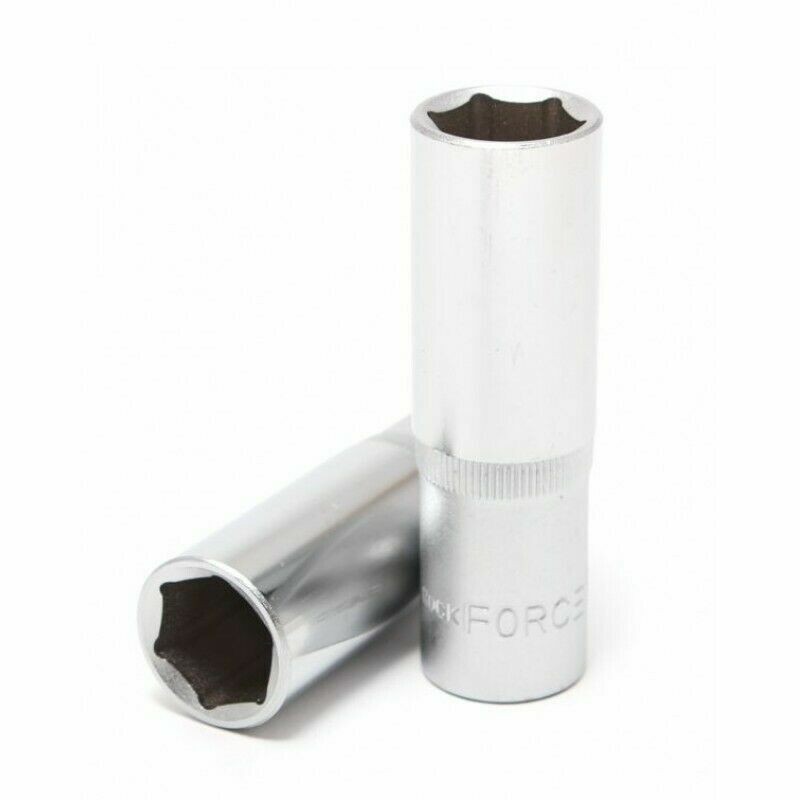 Douille longue 6 pans 1/4, Chrome-Vanadium, 7 mm, L 47 mm
