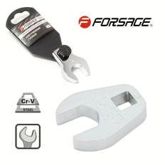 Tête de clé à fourche 17 mm embout clé à fourche cliquet 3/8" FORSAGE F-751317A