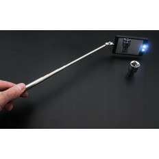 MIROIR D'INSPECTION TÉLESCOPIQUE avec éclairage À LED ASTA A-TIL
