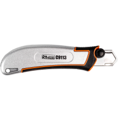 Cutter de plaquiste XXL Métal, lame 25 mm - PROFESSIONNEL L 20 cm RICHMANN C9113