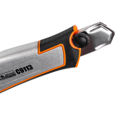 Cutter de plaquiste XXL Métal, lame 25 mm - PROFESSIONNEL L 20 cm RICHMANN C9113
