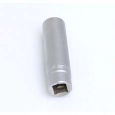 Douille à bougie à parois fines 14 mm 3/8" 12 pans bague caoutchouc A-SL38142