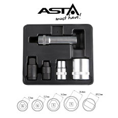 Coffret 5 douilles pour Pompe à injection BOSCH TDI VAG ASTA A-P5ICS