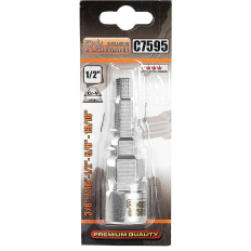 CLÉ DE MONTAGE A 5 ÉTAGES HEXAGONES CHAUFFAGE ET SANITAIRE 1/2"  RICHMANN C7595