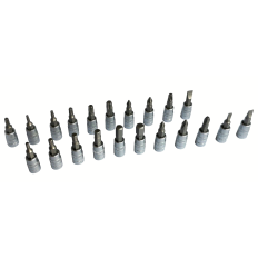 Coffret clé à cliquets 46 pièces 1/4'' jeu de douilles Cr-V RockForce RF-2462-5