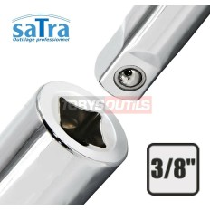Embouts douilles 3/8" TORX & Resistorx avec trou module insert servante SATRA
