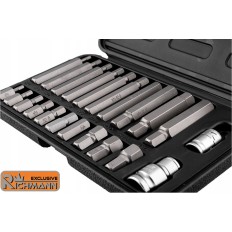 Jeu embouts S2 6 pans BTR Allen Hexagonal HEX H4 H5 H6 H7 H8 H9 H10 H12 H13 H14