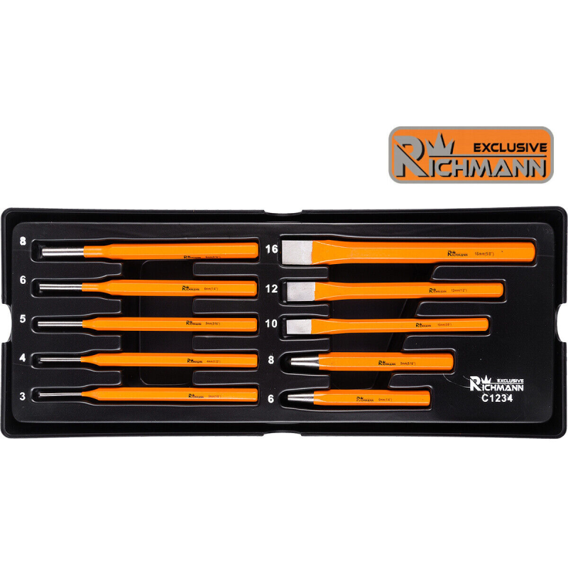 Module insert servante outils de frappe chasses goupilles burins pointeaux C1234