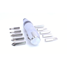 Coffret tournevis à frapper à chocs 1/2" + embouts 5/16" 13 pces  SATRA S-XSH13