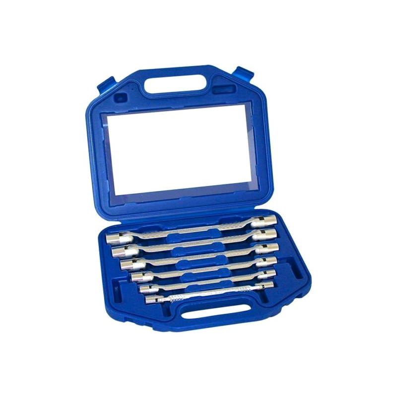 Coffret clés à douilles articulées de 6 à 19 mm 12 pans ASTA A-6DFS