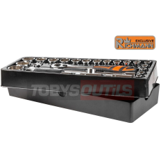 Module insert servante cliquet et douilles 1/2" 6pans 8 à 32mm RICHMANN C1205