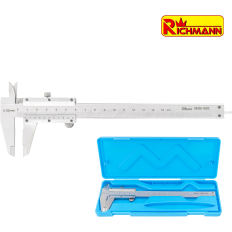 Pied à coulisse en coffret avec réglage, mesure de 0 à 150mm RICHMANN C3425