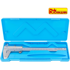 Pied à coulisse en coffret avec réglage, mesure de 0 à 150mm RICHMANN C3425