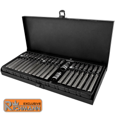 Coffret 40 embouts TORX BTR XZN 12 pans Acier S2 Professionnel RICHMANN C6940