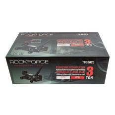 Cric rouleur hydraulique 3 Tonnes voiture 4x4 VUL 135mm Professionnel RockForce