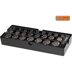 Module insert servante 24 douilles 1/2" 12pans de 8 à 32mm Cr-V RICHMANN C1236