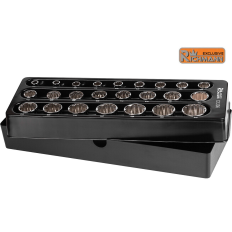 Module insert servante 24 douilles 1/2" 12pans de 8 à 32mm Cr-V RICHMANN C1236