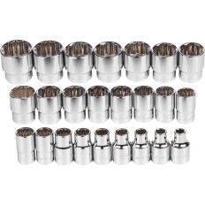 Module insert servante 24 douilles 1/2" 12pans de 8 à 32mm Cr-V RICHMANN C1236