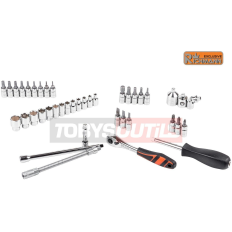 Module insert servante cliquet et douilles 1/4" 6pans 4 à 14mm RICHMANN C1206