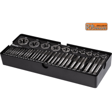 Module servante insert tarauds à main et filières métriques HSS M3 à M18 C1218