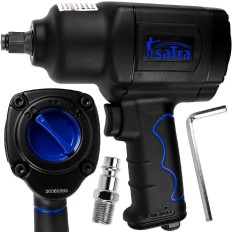 Clé à chocs pneumatique 1/2" Twin Hammer 1500 Nm de couple SATRA S-CO1500P