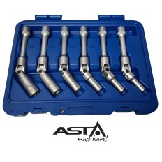 Coffret douilles cardans extra longues pour bougie de préchauffage de 8 à 16 mm