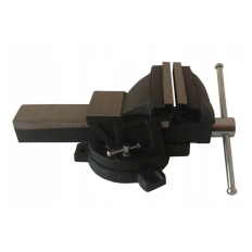 Etau d'établi rotatif avec enclume grande résistance fonte 100mm 4" FORCEKRAFT