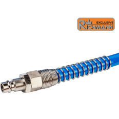 Tuyau spirale pneumatique 15m  diamètre 8 mm compresseur Renforcé RICHMANN C5042