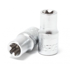 Douille 1/4" E-TORX Torx femelle taille E-5 chrome-vanadium E5 FORSAGE F-52605