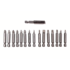 Coffret WMC embouts de vissage+forets 120 Pcs 1/4" Torx PZ PH Plat Carré Hex