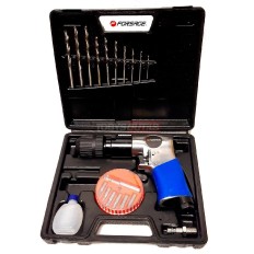 Coffret perceuse visseuse pneumatique compact forêts et embouts FORSAGE F-RP7810