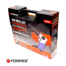 Coffret perceuse visseuse pneumatique compact forêts et embouts FORSAGE F-RP7810