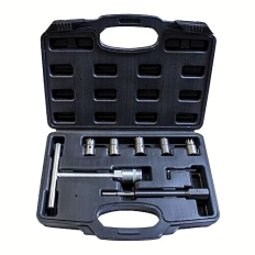 Jeu de fraises pour nettoyer et restaurer sièges injecteurs diesel 7pcs FORSAGE