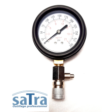 Compressiomètre pour tous moteurs à essence 0 à 300 PSI M10 à M18 SATRA S-31CTK