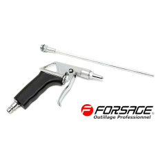 Soufflette à air comprimé ALU Pistolet de nettoyage 130mm FORSAGE F-2373