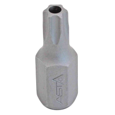 Embout T40 AVEC TROU T-40H TORX securité percé entrainement 10 mm 3/8" Acier S2