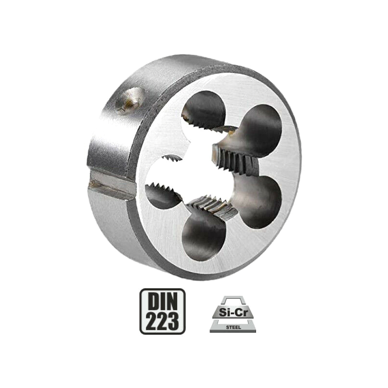 Filière à main HSS pas métrique M16x1,5 mm - Ø 45 mm DIN223 RICHMANN C9097