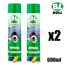 2x Nettoyant dégraissant freins et embrayages Auto et Moto - SPRAY - 600ml BOLL