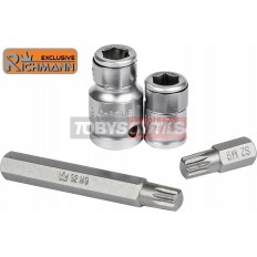 Jeu d'embouts SPLINE XZN VW AUDI 12 pans M4 M5 M8 M9 M10 M12 M14 M16 M18 C6938