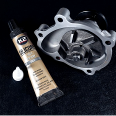 Pâte à joint haute température silicone d'étanchéité moteur GRIS +350°C 85 g