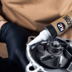 Pâte à joint haute température silicone d'étanchéité moteur GRIS +350°C 85 g