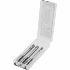 Jeu de 3 tarauds à main HSS M3 x 0,5 pas à droite Qualité Pro DIN 352 RICHMANN