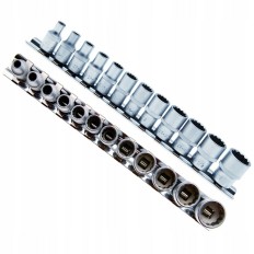 Jeu de 12 douilles 1/4" 12 pans Pouces/Inches de 5/32" à 9/16" Harley Davidson