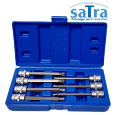 Jeu embouts longs sur douilles  SPLINE XZN 3/8" VW Audi Skoda de M4 à M10 SATRA