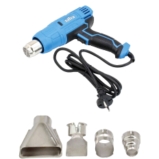 Décapeur thermique Pistolet à air chaud avec 2 vitesses 2000W PRO SATRA S-HG2000